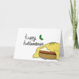 Gelukkige Hollandaise! Feestdagen Kaart
