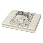 Gelukkige Holle Duitse Herder Rubberstempel (Stempel)