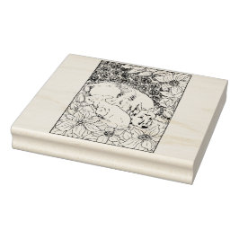 Gelukkige Holle Duitse Herder Rubberstempel