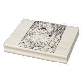 Gelukkige Holle Kikker Rubberstempel (Stempel)