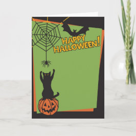 Gelukkige Holloween Kaart