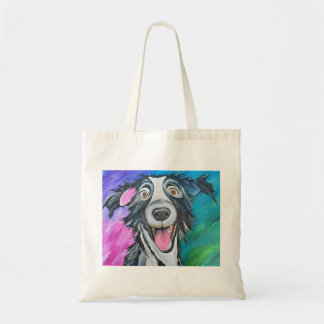 Gelukkige Hond Canvas Tas
