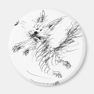 gelukkige hond magneet