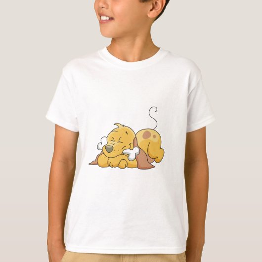 Gelukkige Hond met de T-shirts en de Giften van (Voorkant)