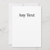 Gelukkige hond viert verjaardag met taart kaart (Achterkant)