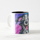 GELUKKIGE HONDEN MOK (Voorkant links)