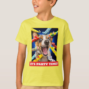 Gelukkige Hondenfeestoters T-shirt