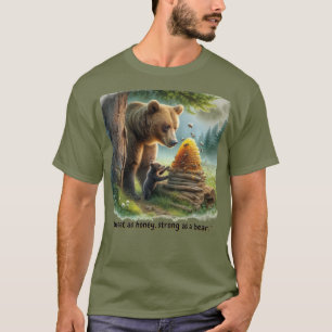 Gelukkige Honingbeer Heren T-shirt