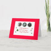 gelukkige howliday feestdagen kaart (Voorkant)