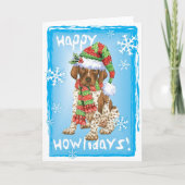 Gelukkige Howliday GSP Feestdagen Kaart (Voorkant)