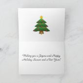 Gelukkige Howlidays Feestdagen Kaart (Binnen)