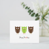 Gelukkige Howlidays Feestdagenkaart (Staand voorkant)