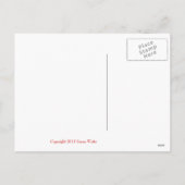 Gelukkige Howlidays Feestdagenkaart (Achterkant)