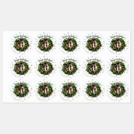 Gelukkige Howlidays Fotokaart Labels