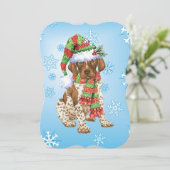 Gelukkige Howlidays GSP Feestdagenkaart (Staand voorkant)