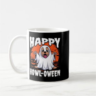 Gelukkige Howloween Geest Hond Liefhebber Puppy Ho Koffiemok