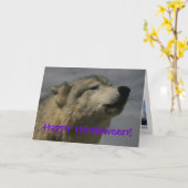 Gelukkige Howloween! Kaart (Gele Bloem)