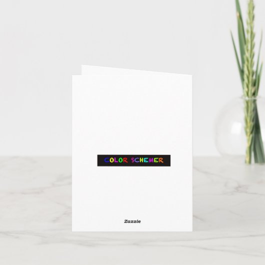 Gelukkige "Howloween"! Kaart (Achterkant)