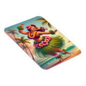 Gelukkige Hula in de Coola Dag Magneet (Rechterzijde)