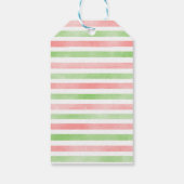 Gelukkige Huladays Krab Hawaiian Tropical Christma Cadeaulabel (Achterkant)