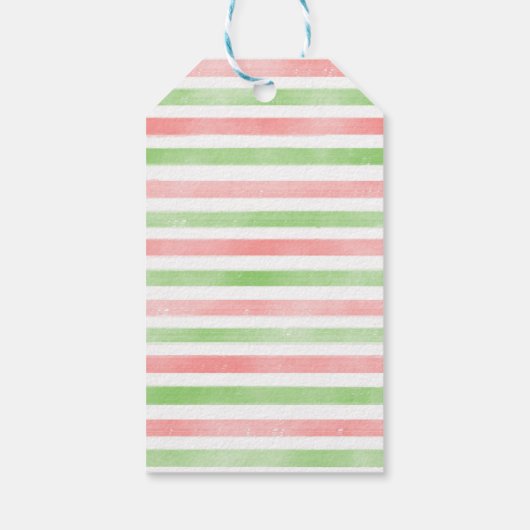 Gelukkige Huladays Krab Hawaiian Tropical Christma Cadeaulabel (Achterkant)