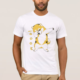 Gelukkige humeur hond - leuk cartoon hond ontwerp t-shirt