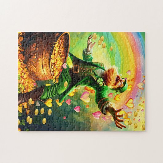 GELUKKIGE IEREN LEGPUZZEL (Horizontaal)