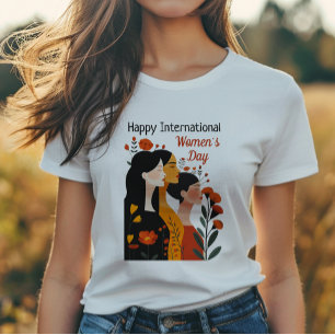 Gelukkige Internationale Vrouwen Naam T-shirt