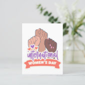 Gelukkige Internationale Vrouwendag (Staand voorkant)