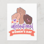 Gelukkige Internationale Vrouwendag (Achterkant)