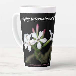 Gelukkige Internationale Vrouwendag 2026 van RoseW Latte Mok