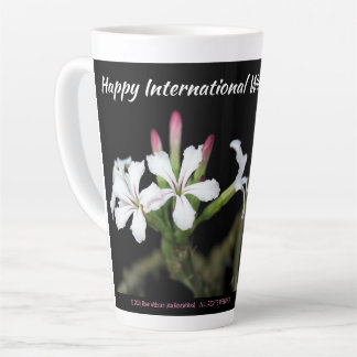 Gelukkige Internationale Vrouwendag 2026 van RoseW Latte Mok