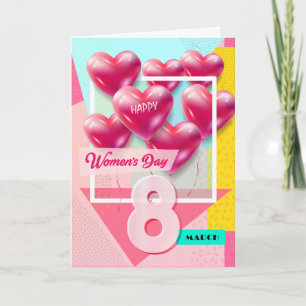Gelukkige Internationale Vrouwendag! 8 maart Inter