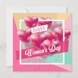 Gelukkige internationale vrouwendag! 8 maart Inter Kaart
