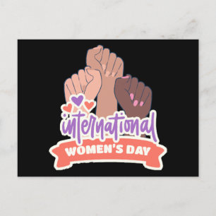 Gelukkige Internationale Vrouwendag Briefkaart