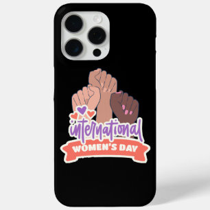 Gelukkige Internationale Vrouwendag iPhone 15 Pro Max Hoesje