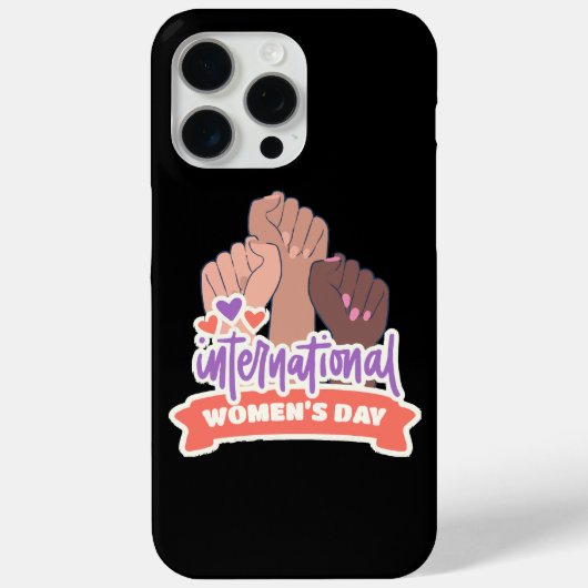 Gelukkige Internationale Vrouwendag Case-Mate iPhone Case (Achterkant)