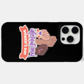 Gelukkige Internationale Vrouwendag Case-Mate iPhone Case (Achterkant (horizontaal))