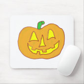 Gelukkige Jack O'Lantern Muismat (Met muis)