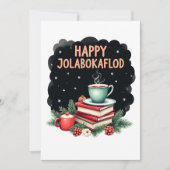 Gelukkige Jolabokaflod Familie Viering Gift Feestdagenkaart (Voorkant)