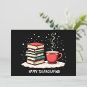 Gelukkige Jolabokaflod Familie Viering Gift Feestdagenkaart (Staand voorkant)