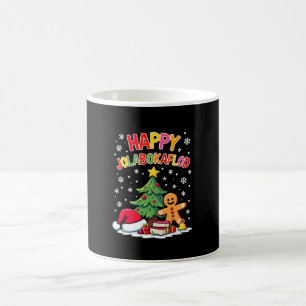 Gelukkige Jolabokaflod Familie Viering Gift Koffiemok