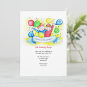 Gelukkige Jongens Verjaardag Kaart (Staand voorkant)