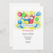 Gelukkige Jongens Verjaardag Kaart (Voorkant / Achterkant)