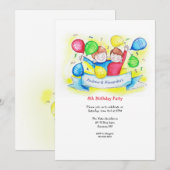 Gelukkige Jongens Verjaardag Kaart (Voorkant / Achterkant)