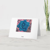 Gelukkige Jubileum minnaar,  paar Kaart (Achterkant)