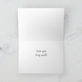 Gelukkige Jubileum minnaar,  paar Kaart (Binnen)