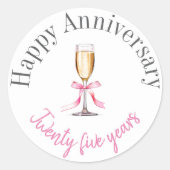 Gelukkige jubileum stickers (Voorkant)