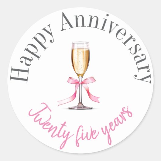 Gelukkige jubileum stickers (Voorkant)