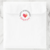 Gelukkige jubileum stickers (Tas)